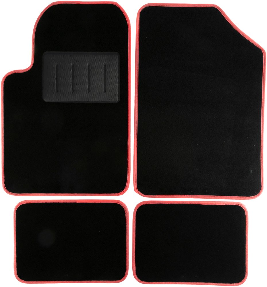 START Set tappetini auto essential bordo rosso. Accessorio Originale