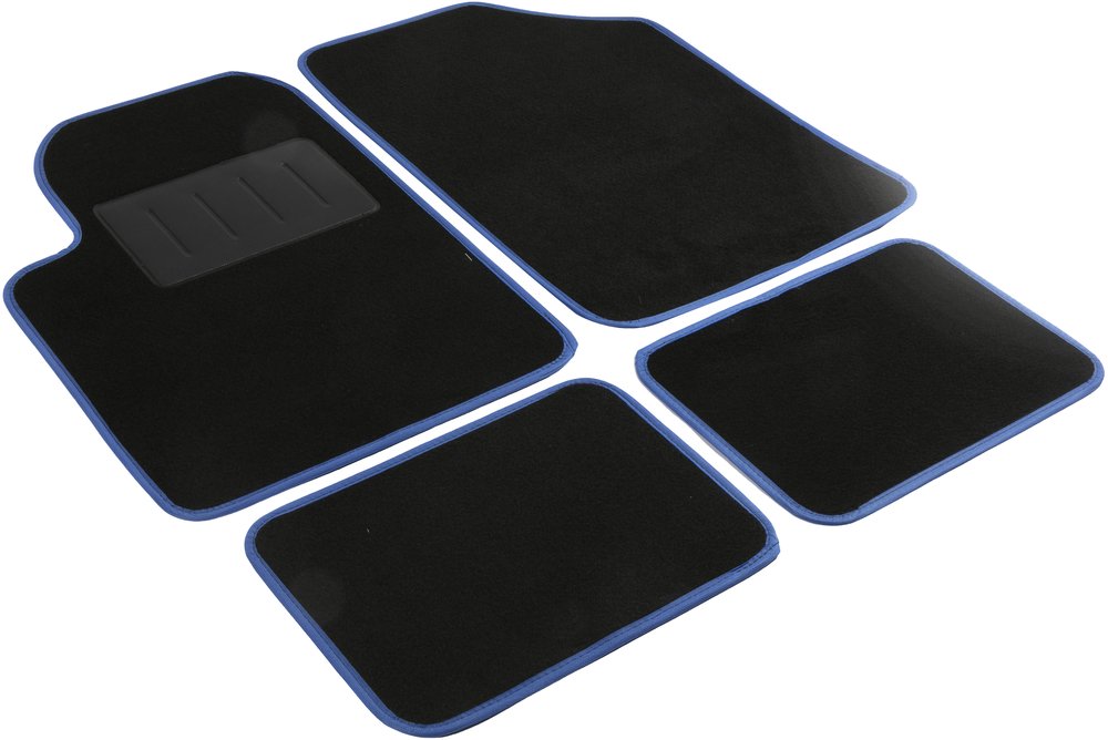 START Set tappetini auto essential bordo blu. Accessorio Originale