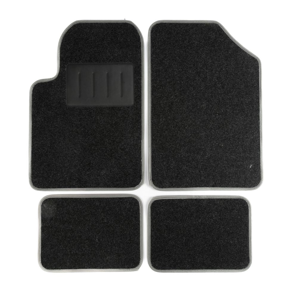 START Set tappetini auto essential bordo grigio. Accessorio Originale