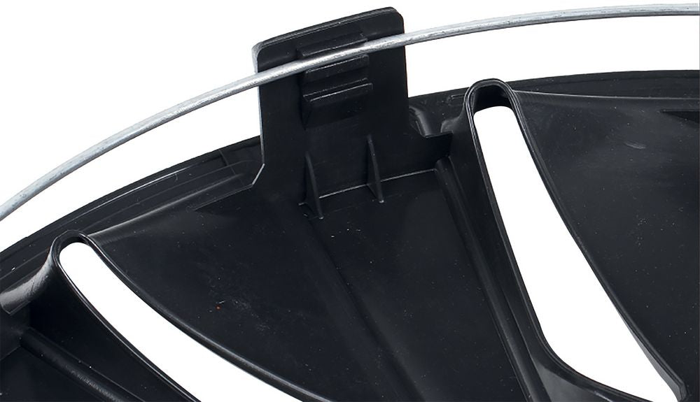 SPARCO Borchie Set 4 copricerchi 14" pollici copriruota auto Lazio SPC1491BKSV