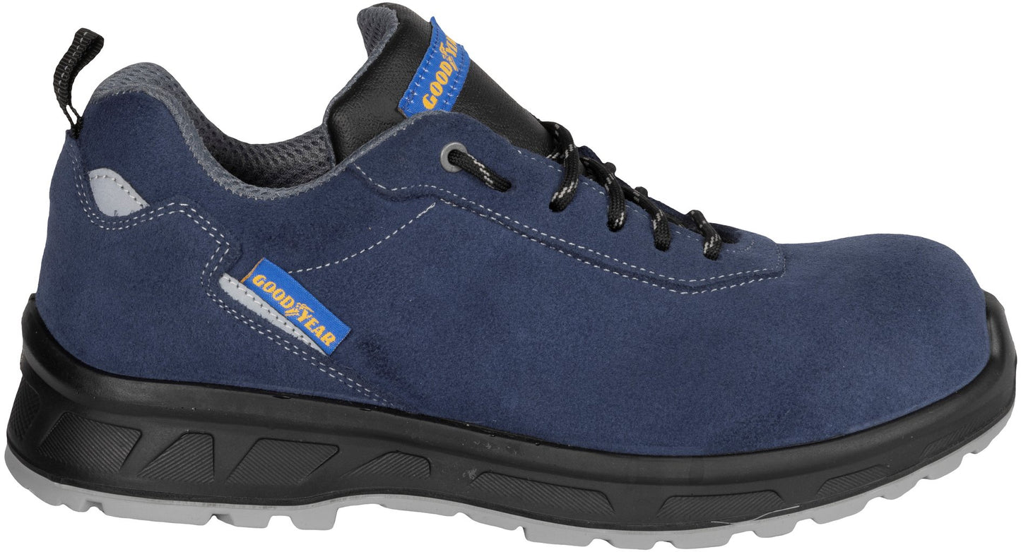 GOODYEAR Scarpe antinfortunistiche S1P in pelle scamosciata blu Originale
