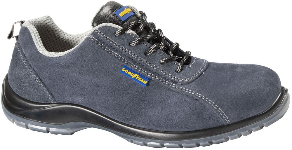 GOODYEAR Scarpe antinfortunistiche S1P in pelle scamosciata blu Originale