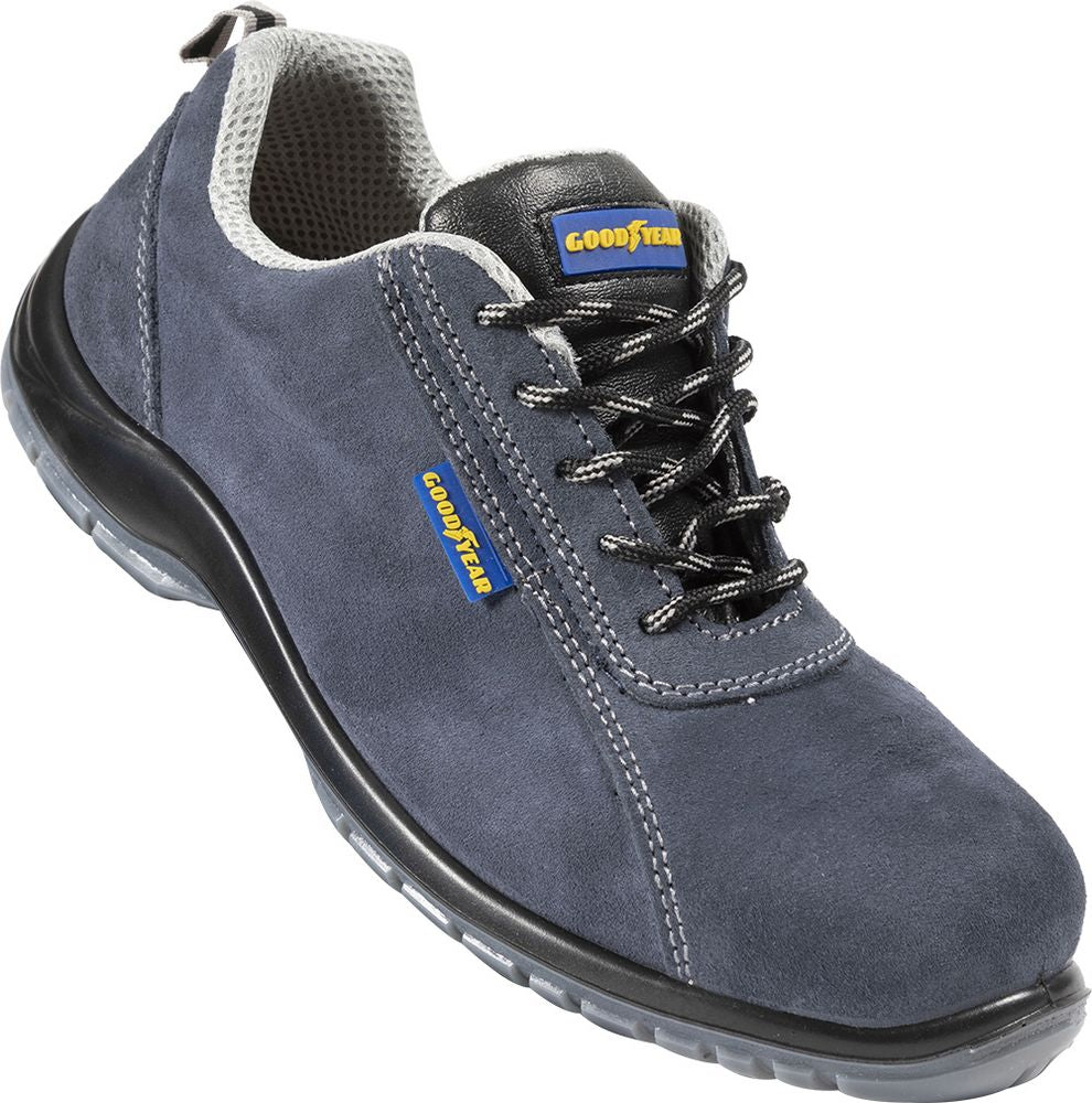 GOODYEAR Scarpe antinfortunistiche S1P in pelle scamosciata blu Originale