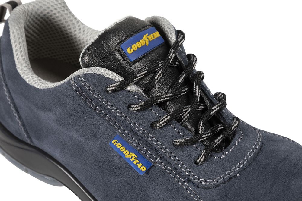 GOODYEAR Scarpe antinfortunistiche S1P in pelle scamosciata blu Originale