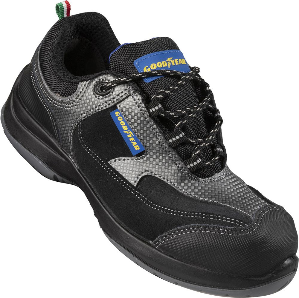 GOODYEAR Scarpe antinfortunistiche S1P metal-free numero 42 grigio/nero Lavoro