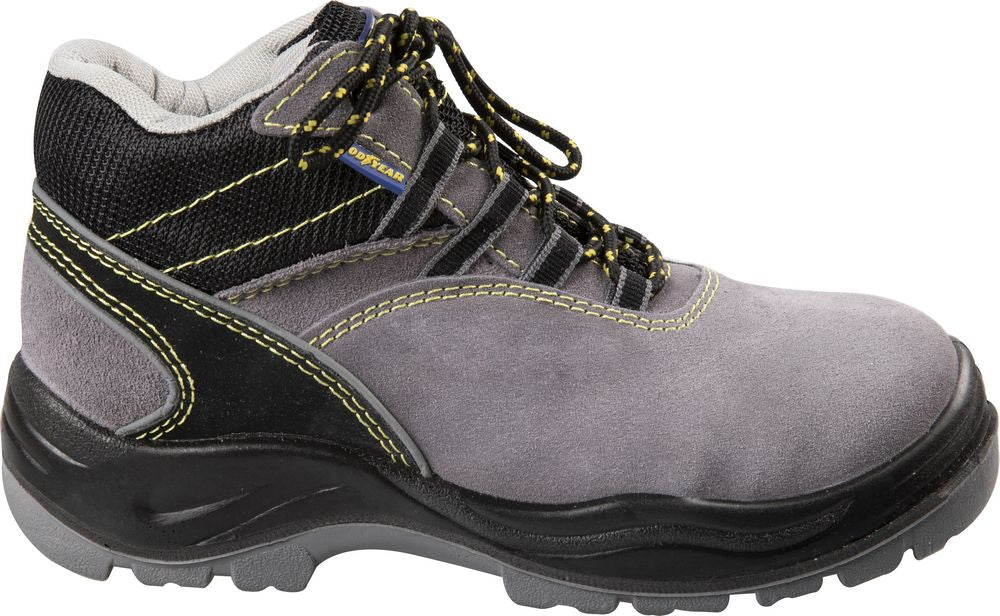 GOODYEAR Scarpe antinfortunistiche alte con metallo S1P in pelle scamosciata