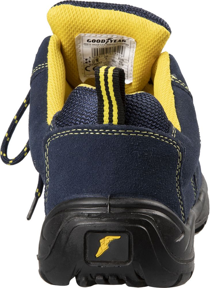 GOODYEAR Scarpe antinfortunistiche metal-free S1P in pelle scamosciata blu