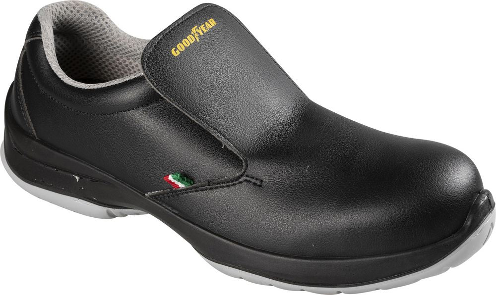 GOODYEAR Scarpe antinfortunistiche slip-on metal-free S2 SRC numero 42 nero