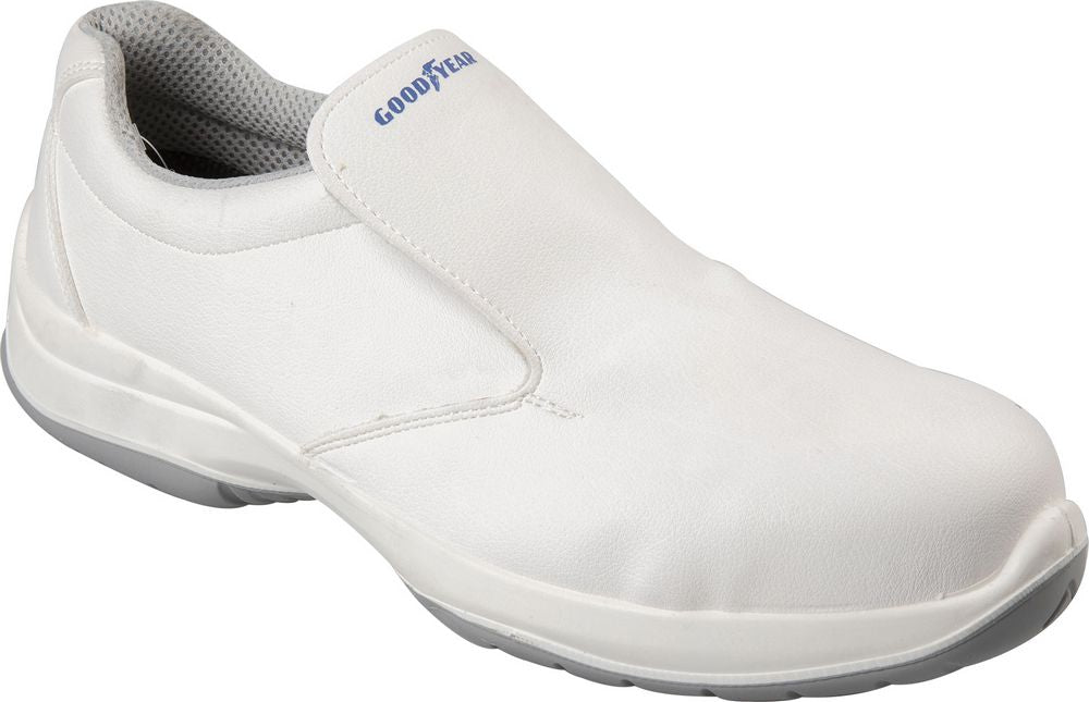 Goodyear Scarpe antinfortunistiche slip-on metal-free S2 bianco numero 36