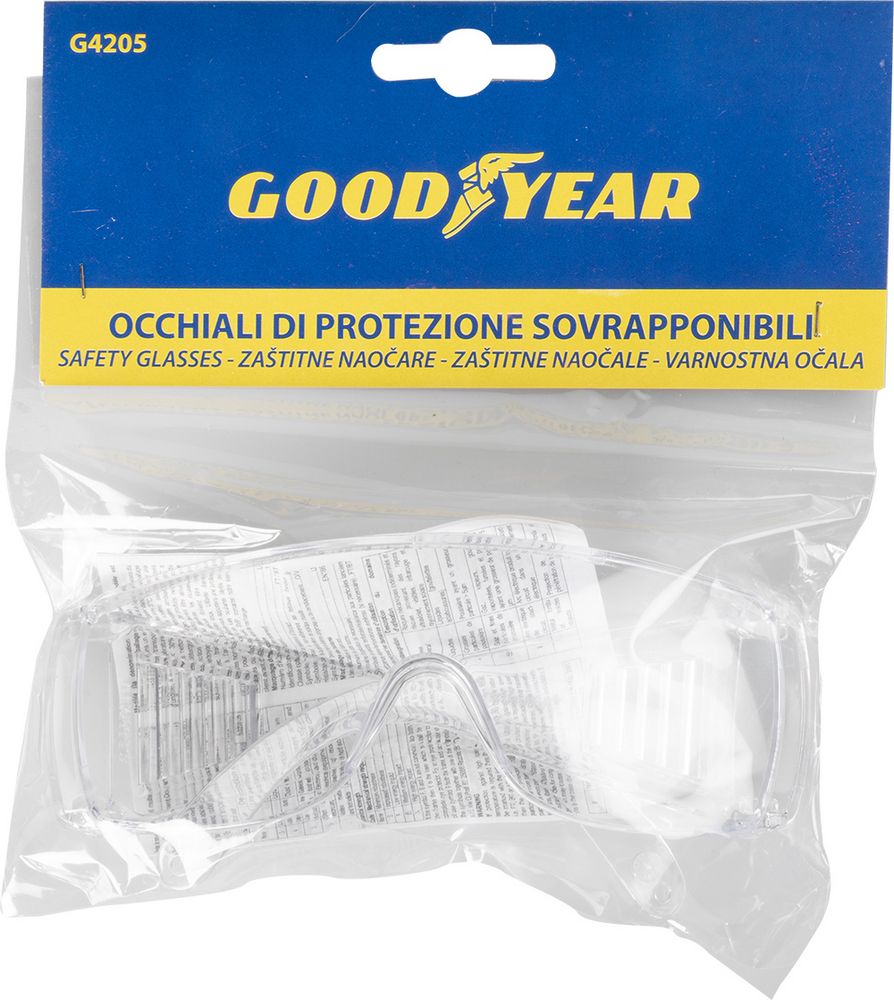 GOODYEAR Occhiali protettivi in policarbonato sovrapponibili Lavoro Originale
