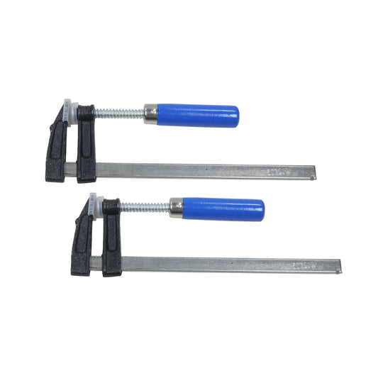 Strettoi a vite 50 x 200 mm. 2 pezzi