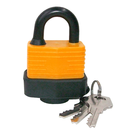 Lucchetto acciaio zincato idrorepellente 30 mm.