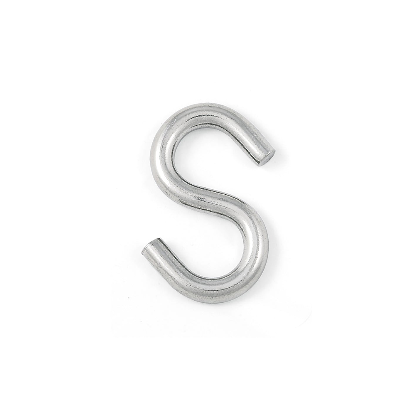 Gancio a S  6,0 mm. in acciaio zincato - 4 pz.