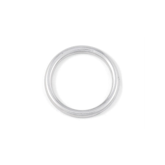 Anello tondo saldato  3 x 20 mm. in acciaio Inox A4 - AISI 316 - 4 pz.