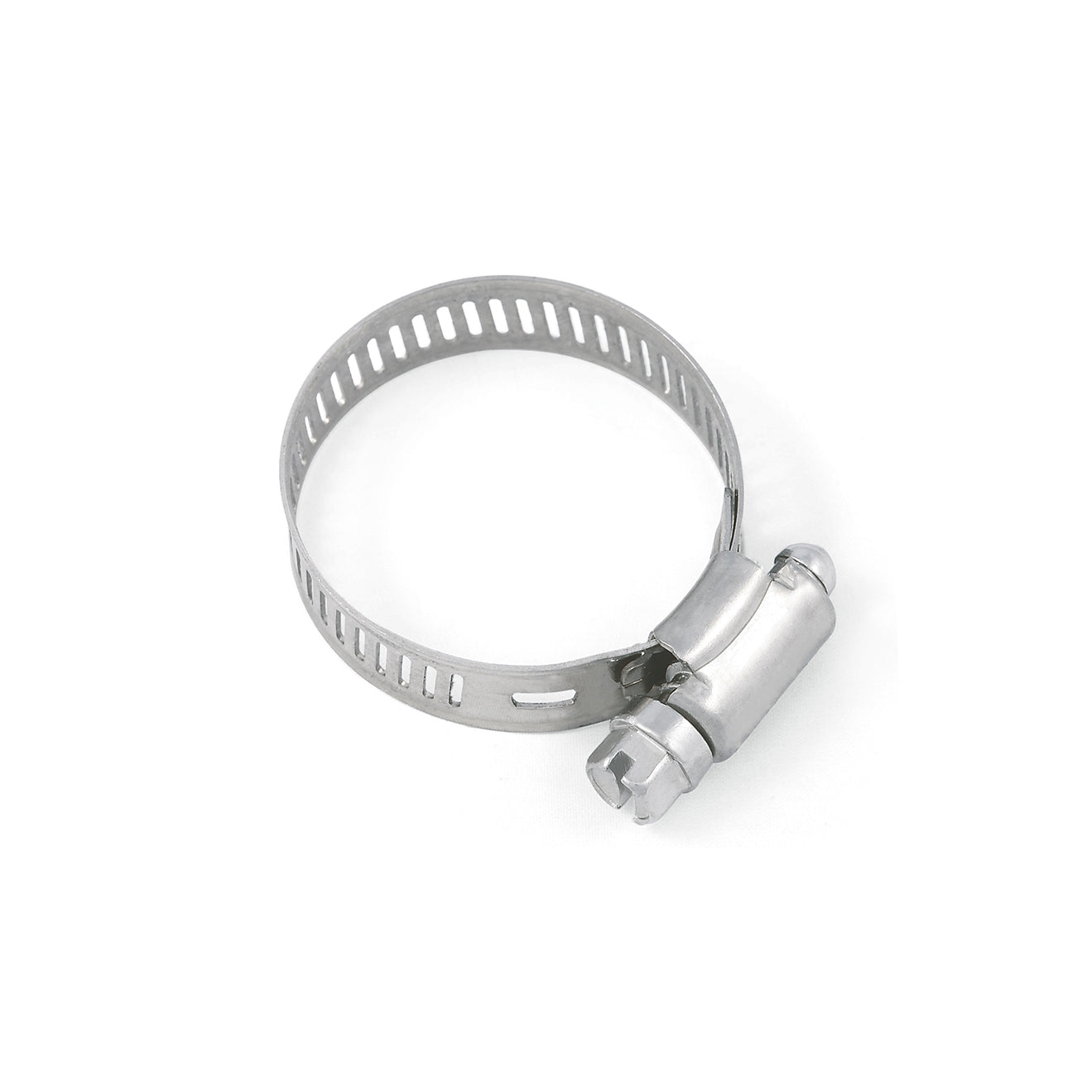 Fascetta stringitubo  15 - 24 mm. in acciaio Inox A2 - AISI 304 - 2 pz.