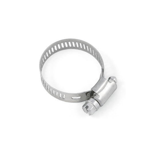 Fascetta stringitubo  15 - 24 mm. in acciaio Inox A2 - AISI 304 - 2 pz.