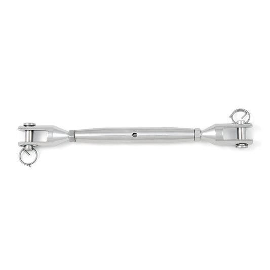 Tenditore a 2 forcelle M4 in acciaio Inox A4 - AISI 316