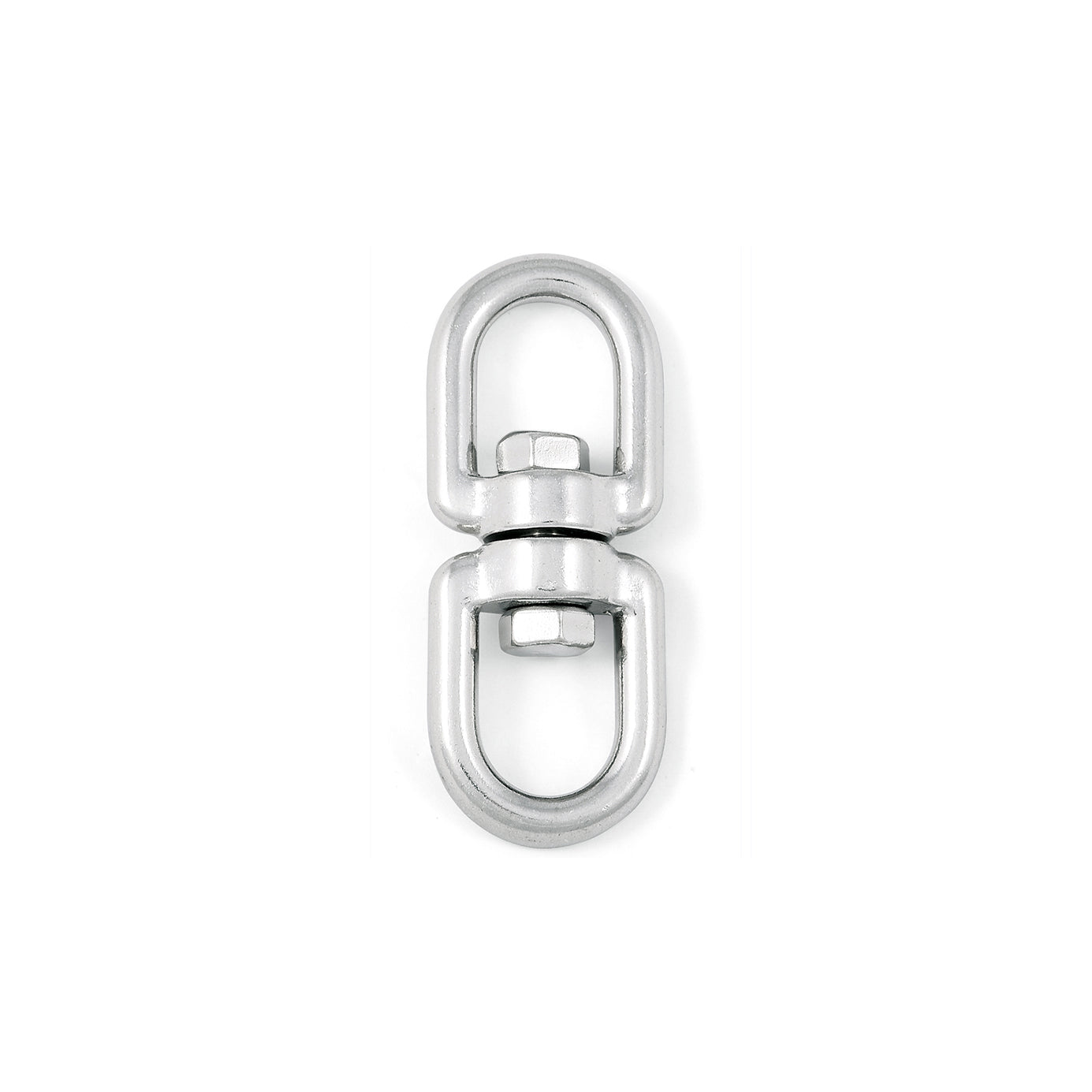 Girella occhio - occhio  8 mm. in acciaio Inox A4 - AISI 316