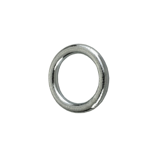 Anello tondo saldato  5 x 40 mm. in acciaio zincato - 4 pz.