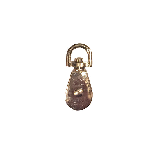 Carrucola a 1 gola in ottone  40 mm.
