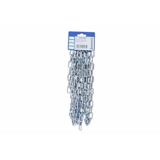 Catena genovese pretagliata  4 mm. in acciaio zincato 5 mt.