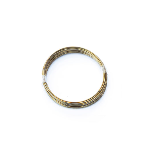 Filo di ottone cotto  1,5 mm. 4,5 mt.
