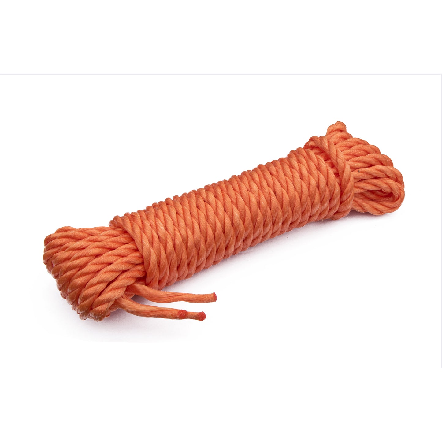 Fune galleggiante in polipropilene  7 mm. arancione 7,5 mt.