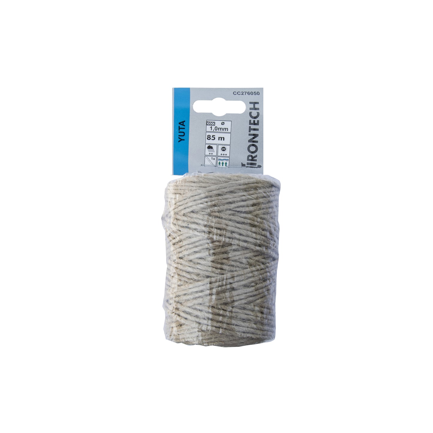 Spago in Juta  1,0 mm. colore naturale 85 mt.