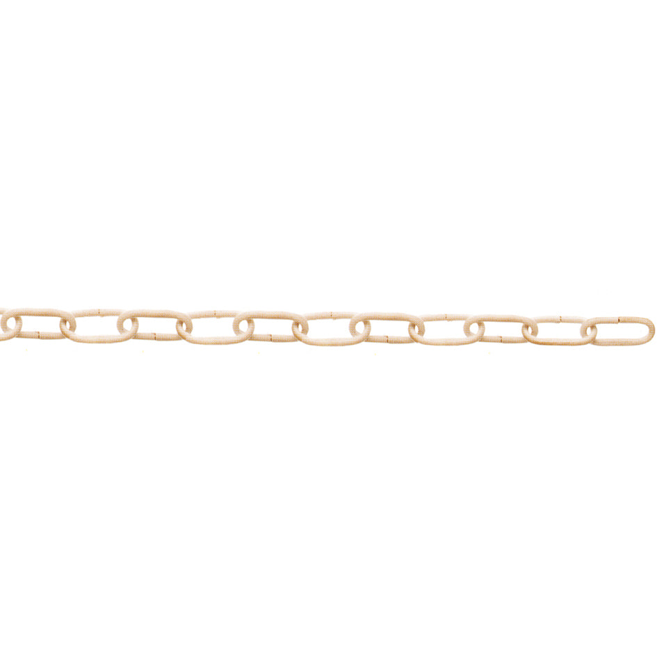 Catena ornamentale  2 mm. in acciaio bianco 30 mt.