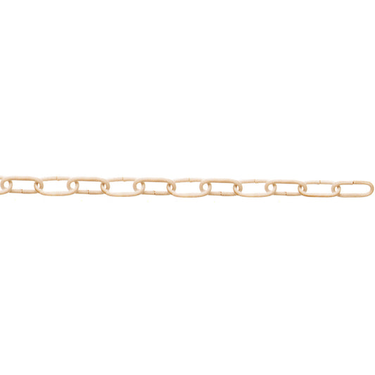 Catena ornamentale  2 mm. in acciaio bianco 30 mt.