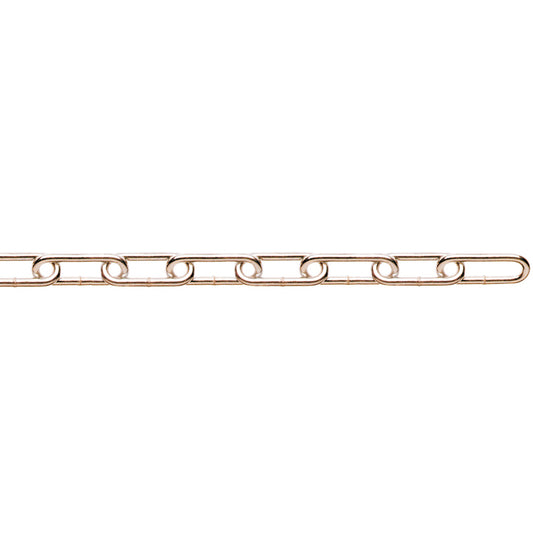 Catena tipo C  3 mm. in acciaio zincato 60 mt.