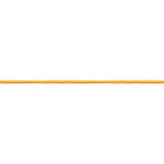 Treccia per veneziana in polipropilene  3 mm. giallo 250 mt.