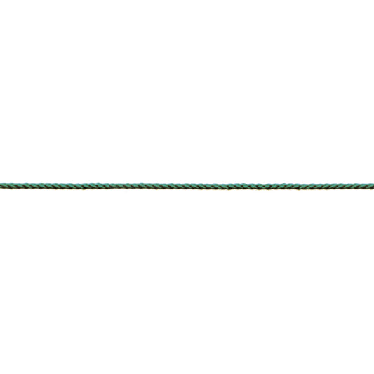 Treccia per veneziana in polipropilene  3 mm. verde 250 mt.