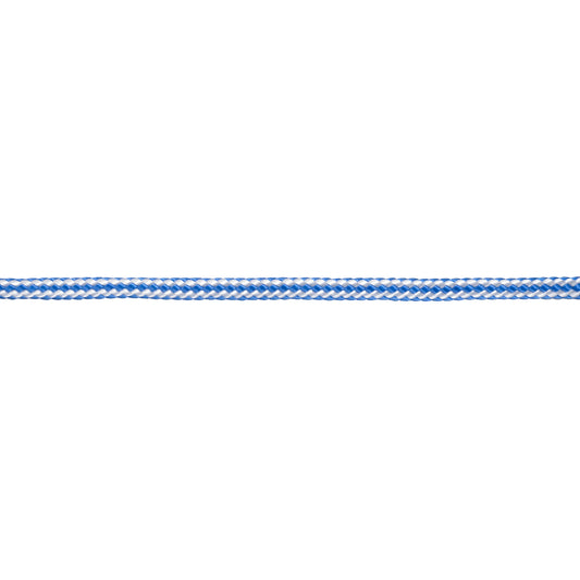 Corda in polipropilene  6 mm. blu-bianco 60 mt.