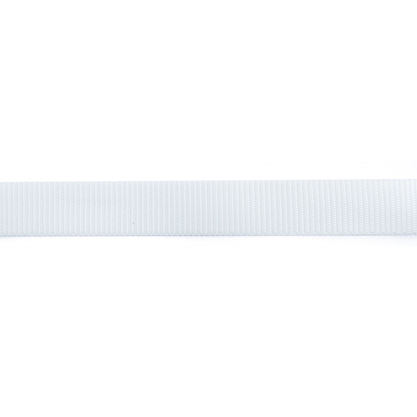 Cinghia in polipropilene altezza 25 mm. bianco 50 mt.