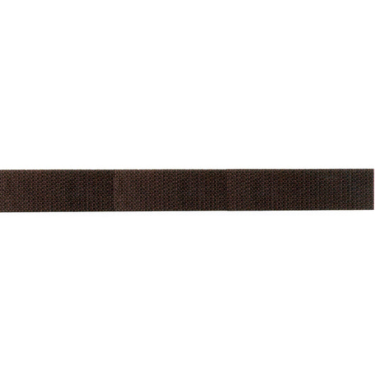 Autoagganciante maschio larghezza 20 mm. nero 25 mt.