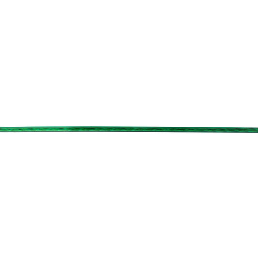 Fune per biancheria  3 mm. plastificato verde con inserti acciaio 150 mt.