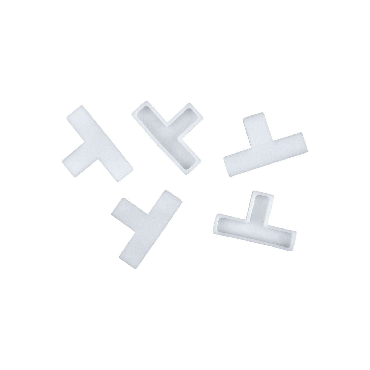 Distanziatori a "T" per piastrelle 4,0 mm. 250 pz.