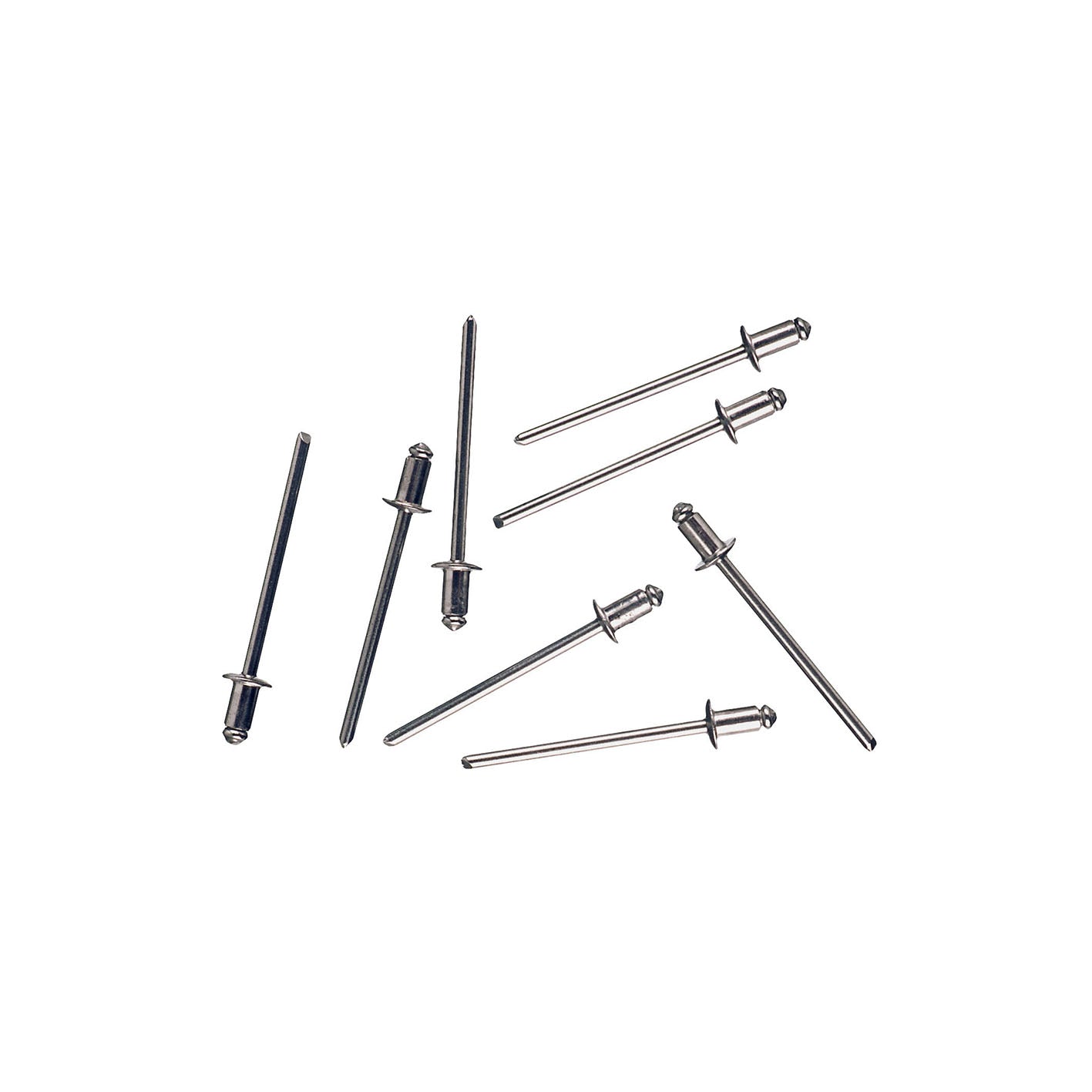 Rivetti ciechi in alluminio  3,0 x 10 mm. 50 pz.