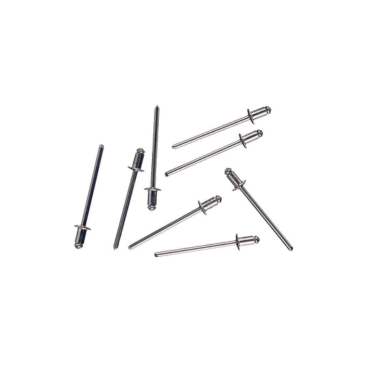 Rivetti ciechi in alluminio  3,0 x 10 mm. 50 pz.