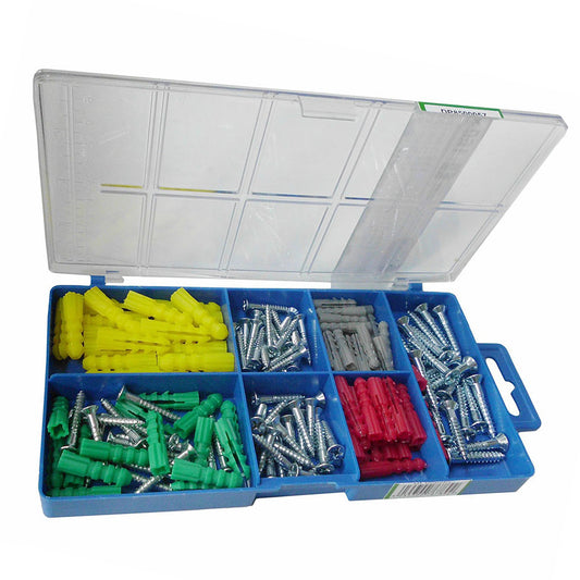 Assortimento viti e tasselli 160 pz.