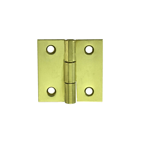 Cerniere quadre 60 x 60 mm. - zincate giallo - 1 pz.