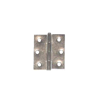 Cerniere spina fissa 30 x 50 mm. - zincate - 4 pz.