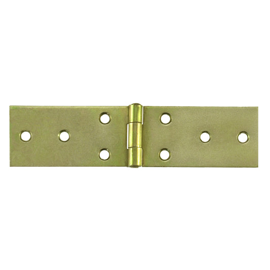 Cerniere strette lunghe 80 x 28 mm. zincate giallo 1 pz.
