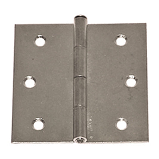 Cerniere quadre 30 x 30 mm. - zincate - 4 pz.