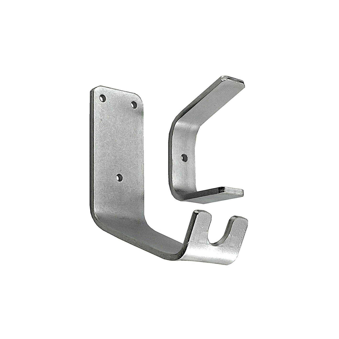 Ganci/staffe a parete per bici, zincati 50 x 105 x 115 x 40 mm.