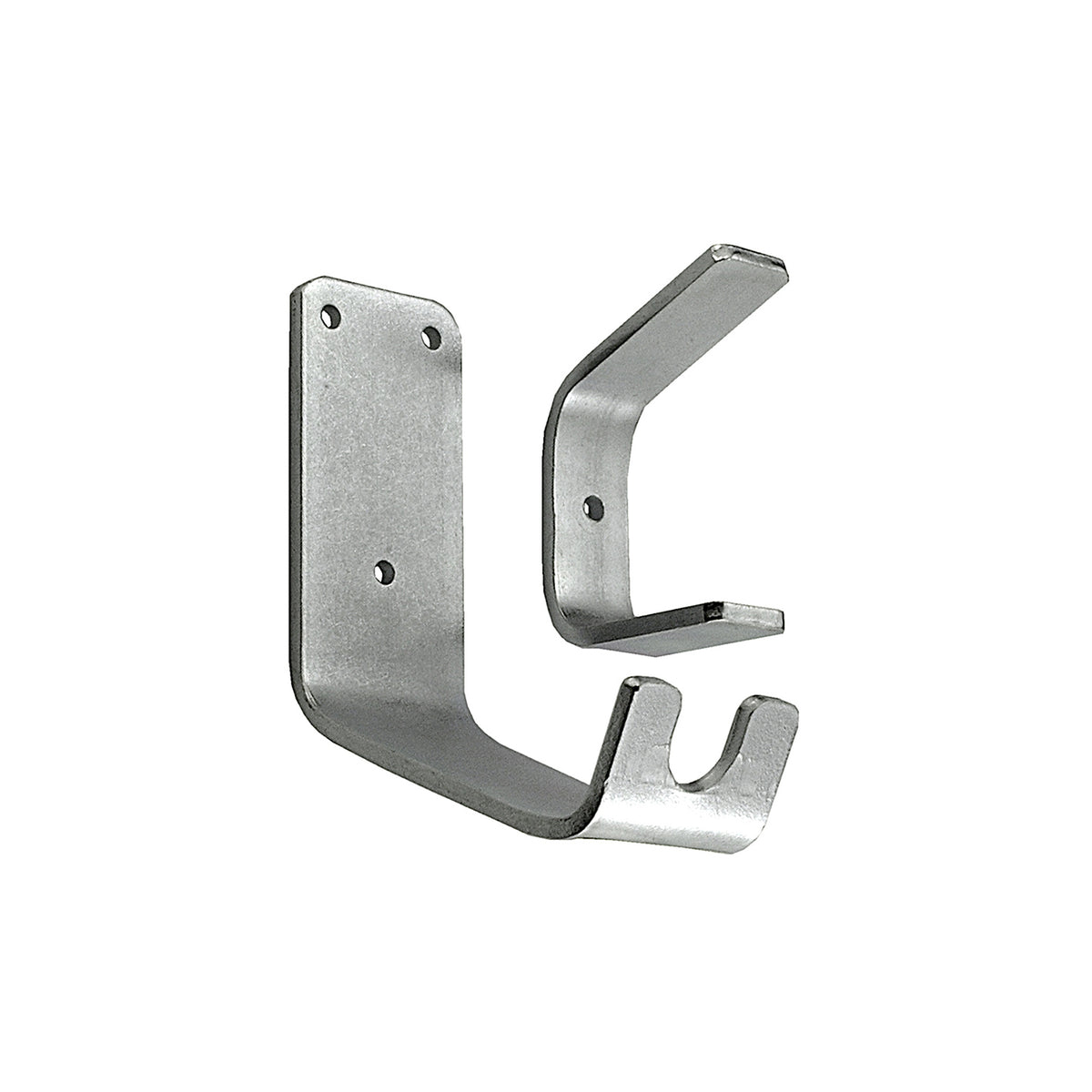 Ganci/staffe a parete per bici, zincati 50 x 105 x 115 x 40 mm.