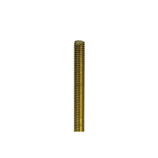 Barra filettata ottone M4 x 1 mt.