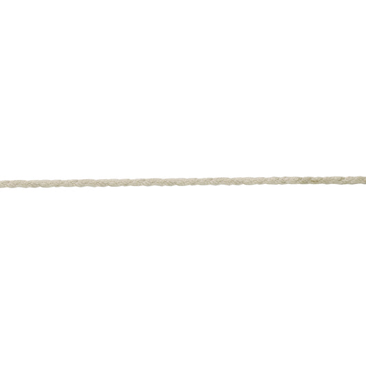 Corda in cotone  4 mm. naturale 120 mt.