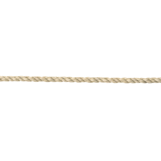 Corda in Sisal  6 mm. naturale 150 mt.